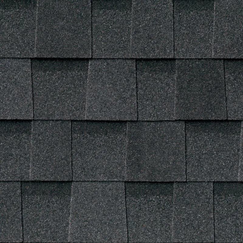 Atlas Pinnacle Impact Black Shadow IR shingle close-up swatch