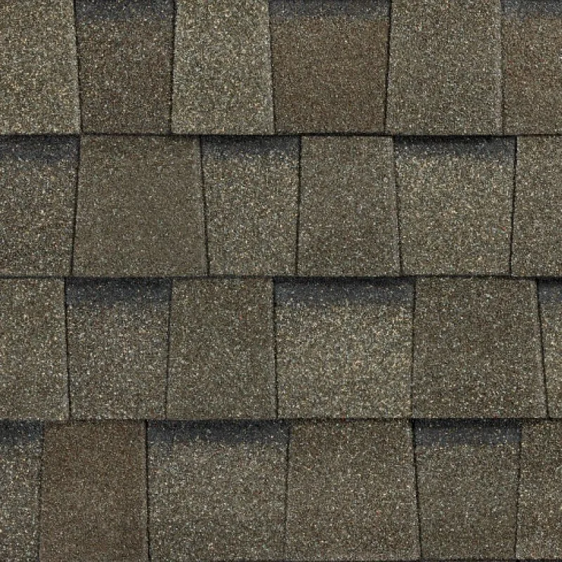 Atlas Pinnacle Impact Weathered Wood IR shingle close-up swatch