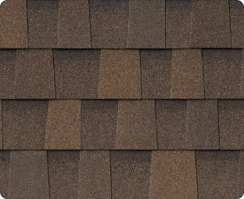 Atlas Pinnacle Pristine Heatherblend shingle close-up swatch