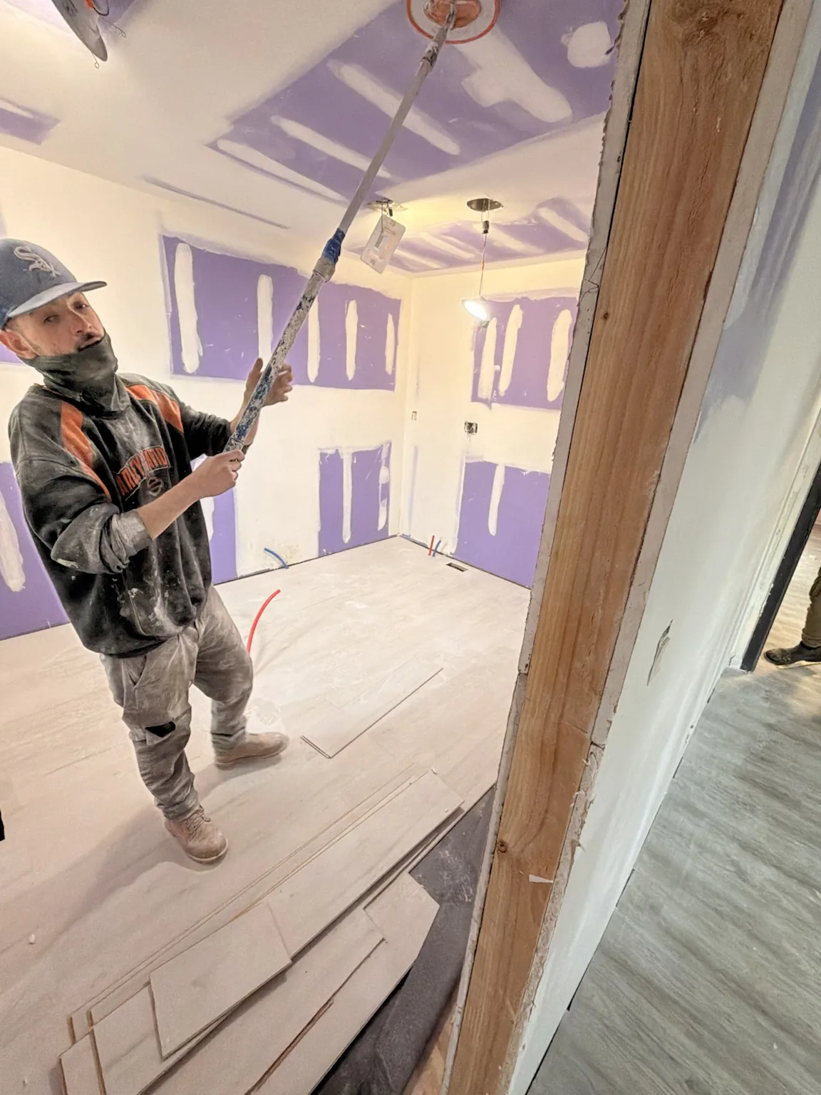 Interior finish work by Sealed Solutions