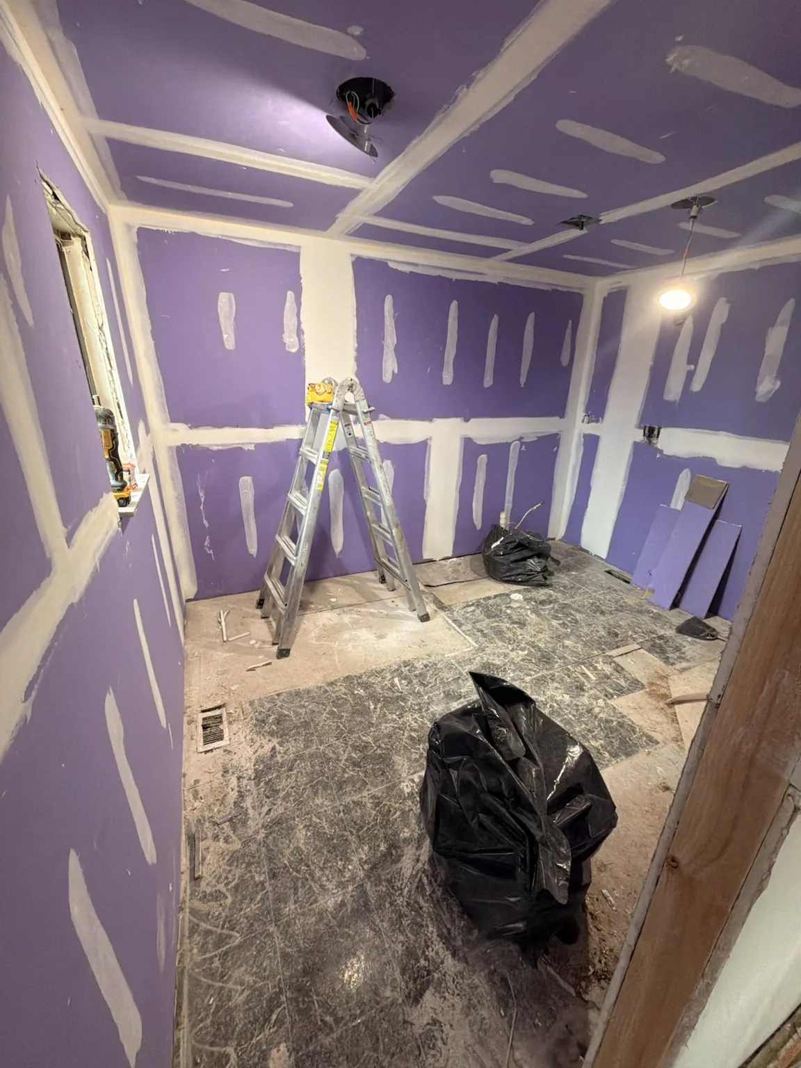 Interior project work completed by Sealed Solutions